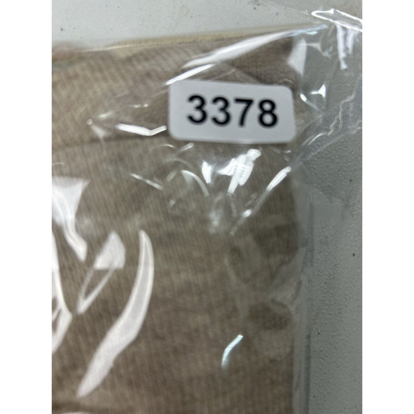 Kinross Cashmere Poncho V Neck Brown Grey One Size Old Money‎ Quiet Luxury Flaw - Picture 11 of 11